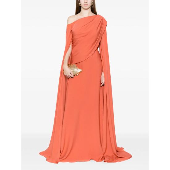 26SS 엘리 사브 롱 원피스 D1079 SUCOR ORANGE - ELIE SAAB