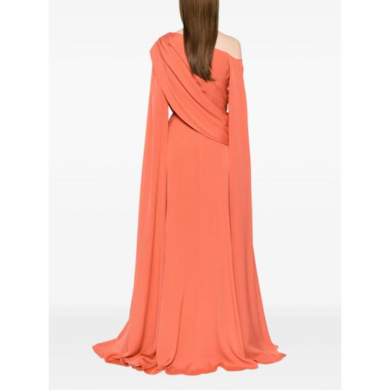 26SS 엘리 사브 롱 원피스 D1079 SUCOR ORANGE - ELIE SAAB