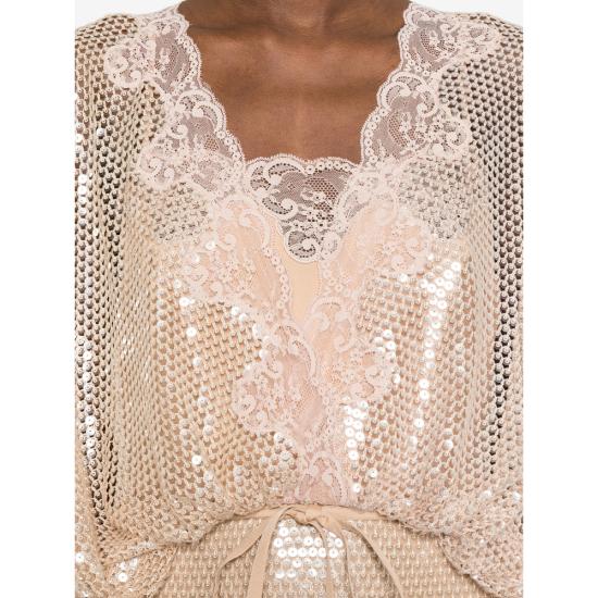 26SS 엘리 사브 롱 원피스 D1045 NUDE NEUTRALS - ELIE SAAB