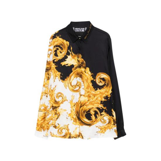 26SS 베르사체 셔츠 80HAL2P1 NS802 GL1 BLACK GOLD