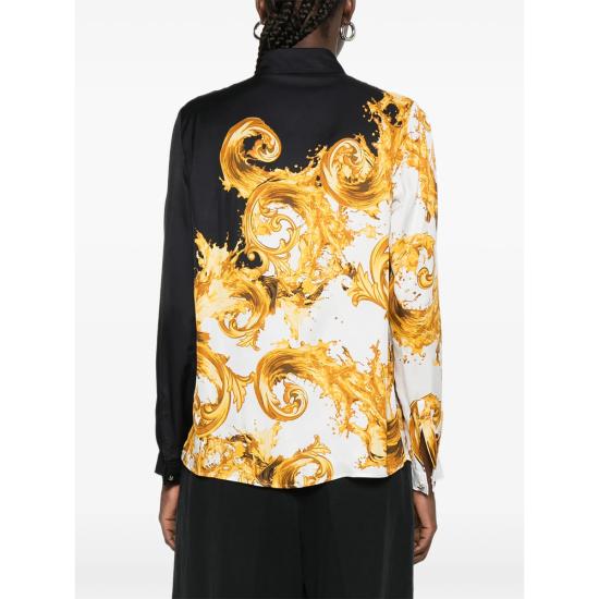 26SS 베르사체 셔츠 80HAL2P1 NS802 GL1 BLACK GOLD - VERSACE