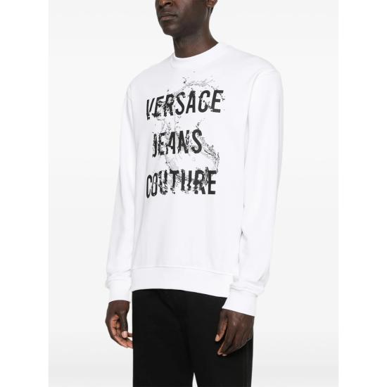 26SS 베르사체 스웨터 80GAIC01 CF00C 003 WHITE - VERSACE