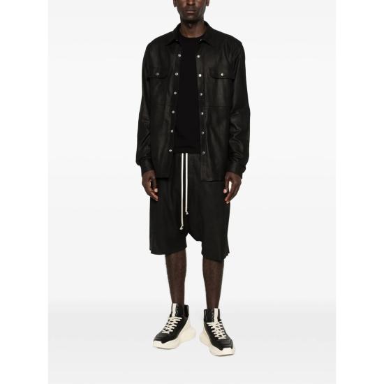 26SS 릭 오웬스 숏팬츠 RU01F2384 LBF 09 BLACK - RICK OWENS