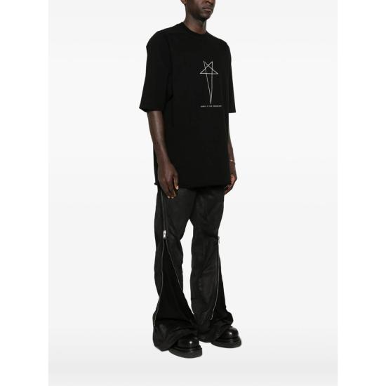 26SS 다크쉐도우 반팔 티셔츠 DU01F4274 RIGEP3 0911 BLACK - DRKSHDW