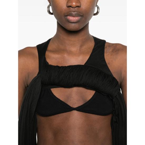 26SS 다크쉐도우 민소매 티셔츠 DS01F4118 BHDB 09 BLACK - DRKSHDW