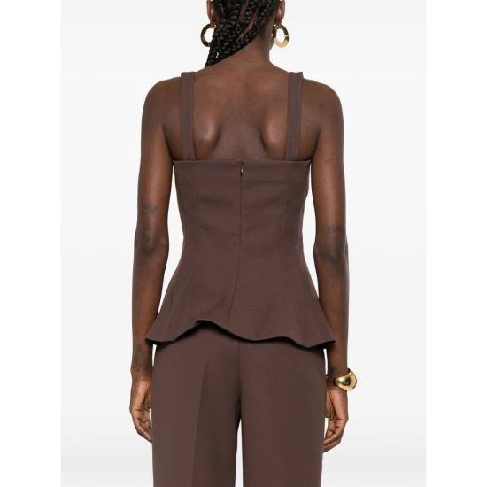 26SS 스티네 고야 블라우스 SGT168 2330 COCOA BROWN - STINE GOYA