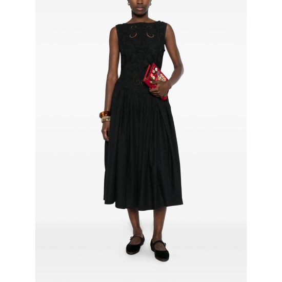 26SS 스티네 고야 미디 원피스 SGD227 2484 BROAN BLACK - STINE GOYA