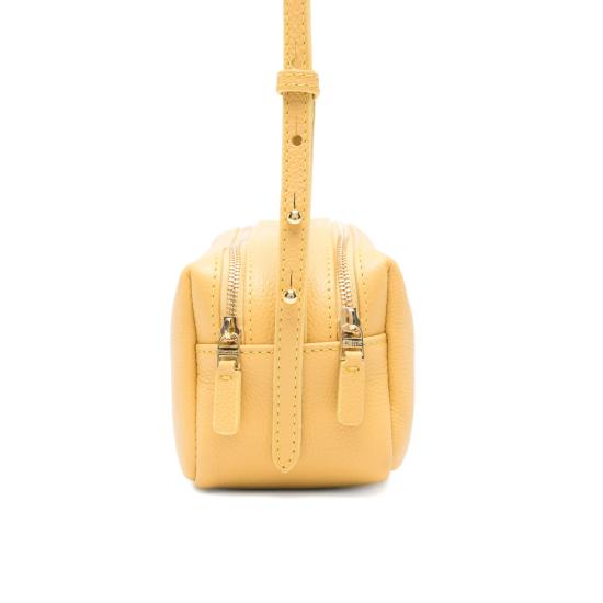 26SS 엘렘 크로스백 MINI TROUSSE PEB LEATHE MUSTA YELLOW - ELLEME
