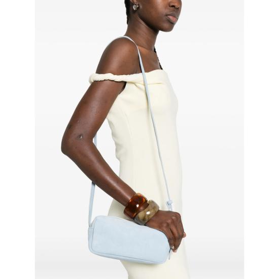 26SS 엘렘 크로스백 MINI TROUSSE SUEDE LIBLU BLUE - ELLEME