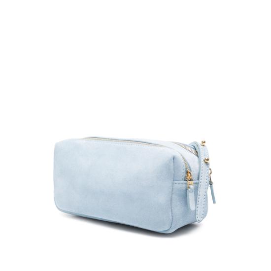 26SS 엘렘 크로스백 MINI TROUSSE SUEDE LIBLU BLUE - ELLEME