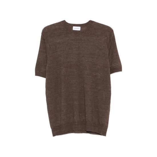 26SS 스칼리오네 반팔 티셔츠 USL082 250 BROWN