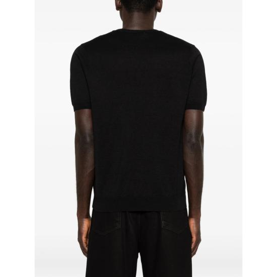 26SS 스칼리오네 탑 USL082 001 BLACK - SCAGLIONE