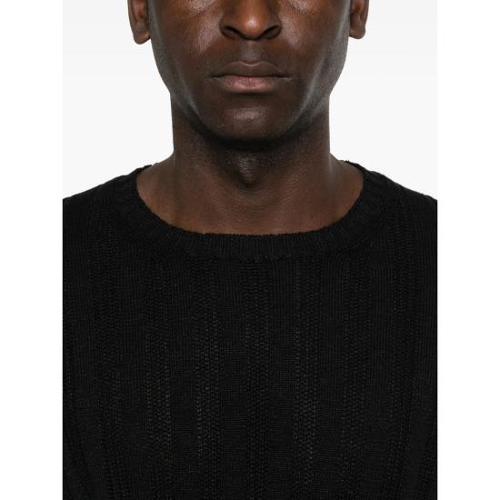 26SS 스칼리오네 스웨터 USL053 001 BLACK - SCAGLIONE