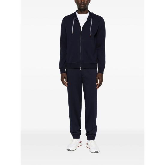 26SS 브루넬로 쿠치넬리 트레이닝/조거 팬츠 MW8633268G C6134 BLUE - BRUNELLO CUCINELLI