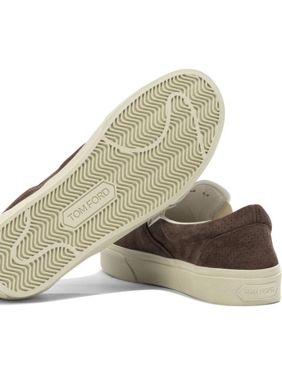 26SS 톰포드 스니커즈 J1368ICL124NEWD Brown - TOMFORD