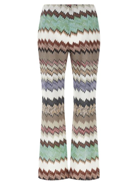 26SS 미소니 스트레이트 팬츠 DS26SI0DBR014WSM9Y3 Multicolor - MISSONI
