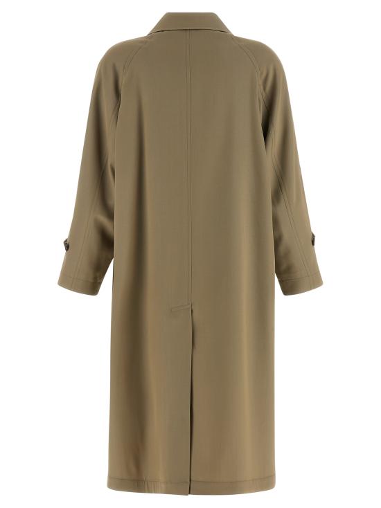 26SS 오라리 트렌치 코트 A26SC06MGKHAKIBEIGECHAMBRAY Brown - AURALEE