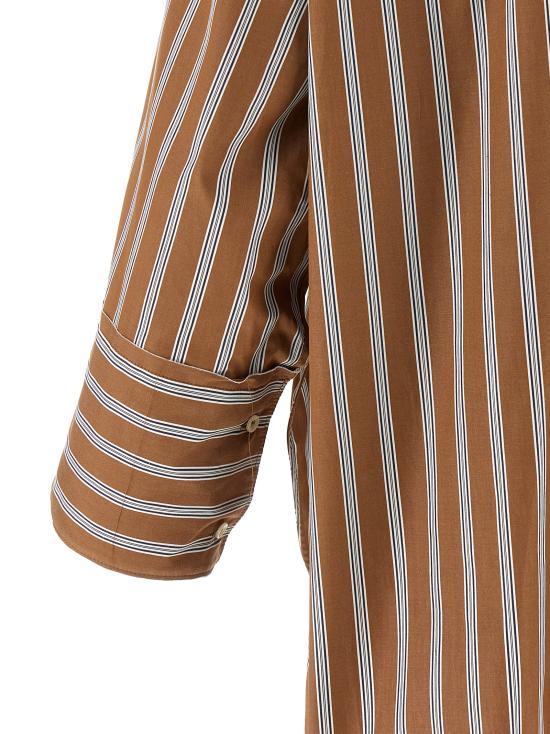 26SS 제지아 블라우스 MJD169052731RUSTBROWNWITHSTRIPES Multicolor - JEJIA