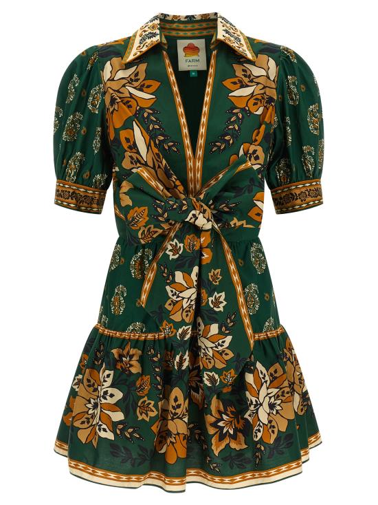 26SS 팜 리오 숏 원피스 35113426009 Green