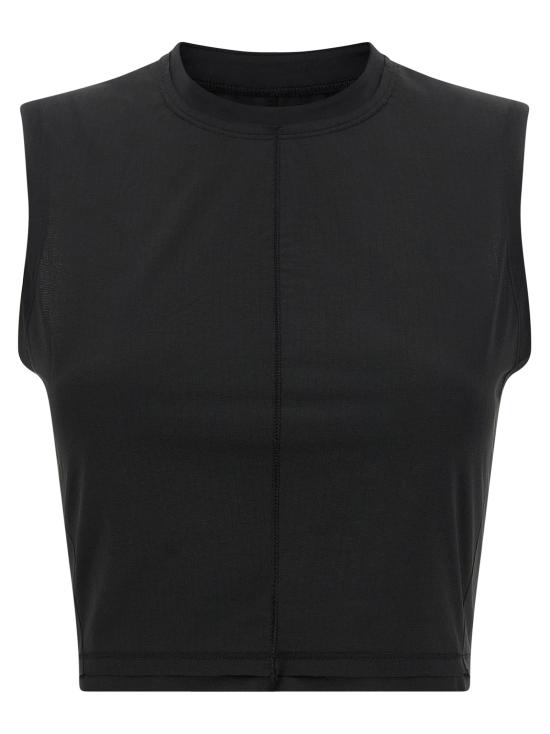 26SS 와이쓰리 민소매 티셔츠 KF6191BLACK Black