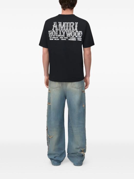 26SS 아미리 반팔 티셔츠 AMTOJR1035 001 Black - AMIRI