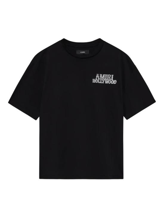 26SS 아미리 반팔 티셔츠 AMTOJR1035 001 Black