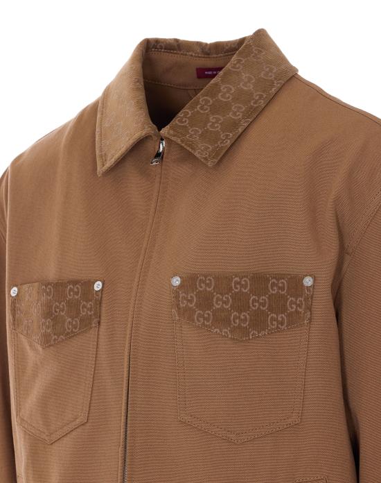 26SS 구찌 수트 자켓 854304 ZAUJI2630 Brown - GUCCI