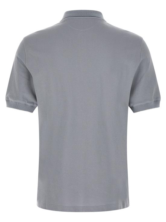 26SS 브루넬로 쿠치넬리 피케 폴로 셔츠 ME8548788COG70 Light Blue - BRUNELLO CUCINELLI