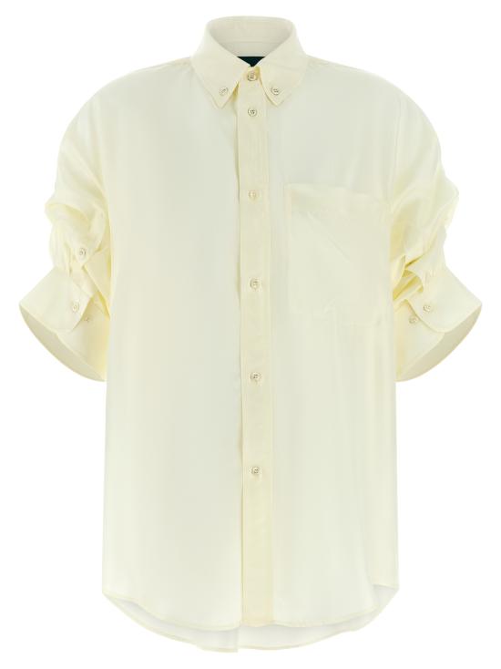 26SS 제지아 블라우스 MJD166AU8008VANILLA White