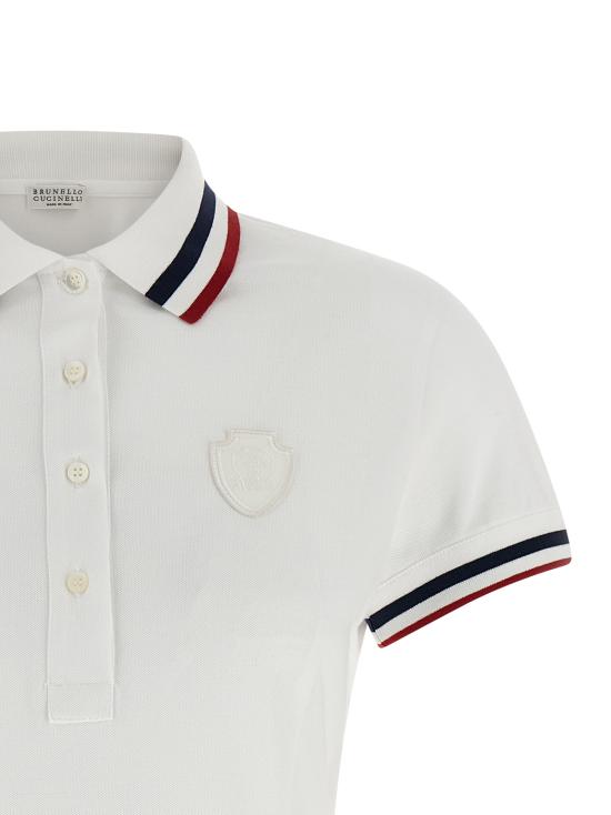 26SS 브루넬로 쿠치넬리 숏 원피스 ML944A5469C159 White - BRUNELLO CUCINELLI