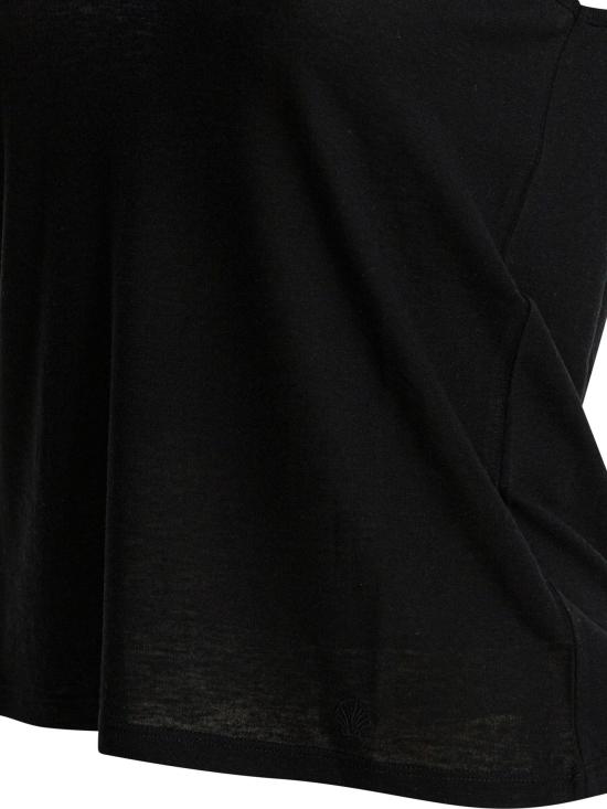 26SS 루루 드 세종 탑 ALBIA LDSBLACK Black - LOULOU DE SAISON