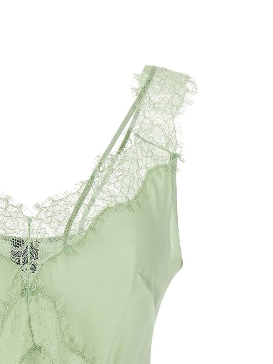 26SS 핑코 민소매 티셔츠 106623A385S86 Green - PINKO