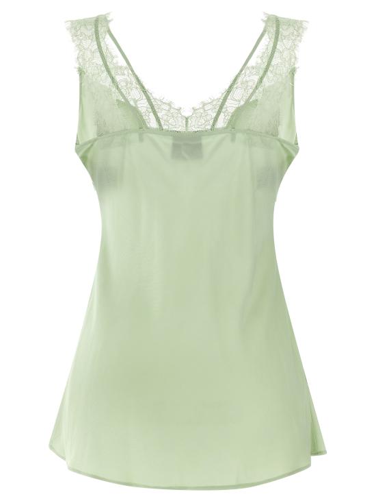 26SS 핑코 민소매 티셔츠 106623A385S86 Green - PINKO