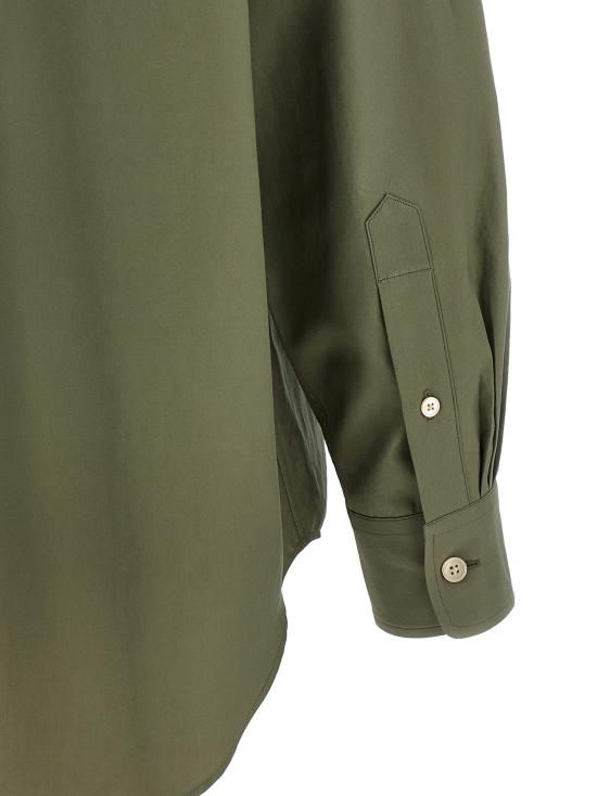 26SS 오라리 블라우스 A26SS04TNOLIVE Green - AURALEE