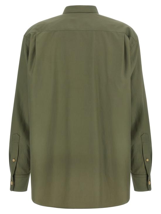 26SS 오라리 블라우스 A26SS04TNOLIVE Green - AURALEE