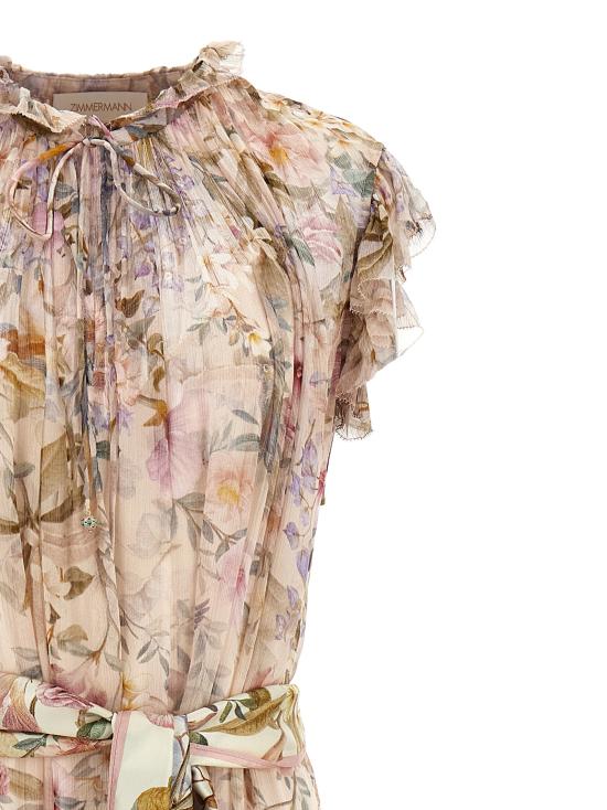 26SS 짐머만 미디 원피스 7280DC261CRMAV Beige - ZIMMERMANN