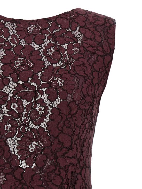 26SS 핑코 미디 원피스 106588A330R57 Bordeaux - PINKO