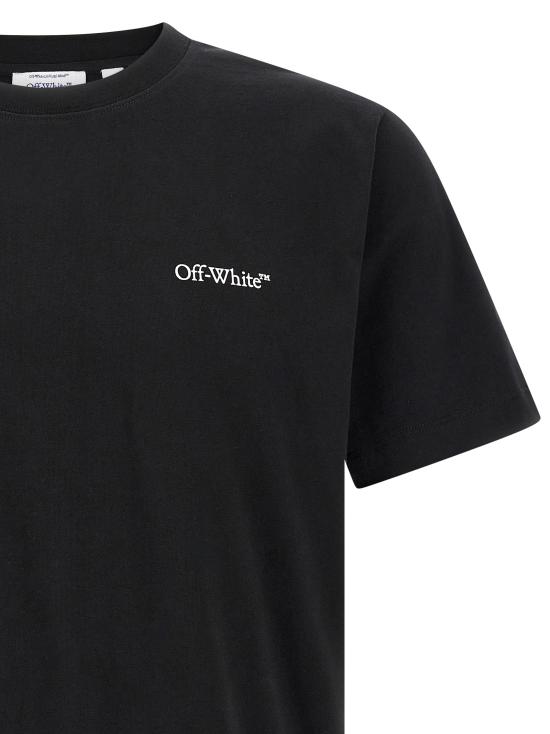 26SS 오프화이트 반팔 티셔츠 OMAA027S26JER00100010001 Black - OFF WHITE