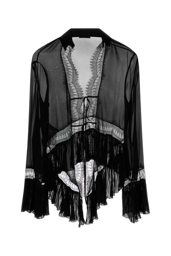 26SS 블루마린 스웨터 2C444A N0990 Black - BLUMARINE