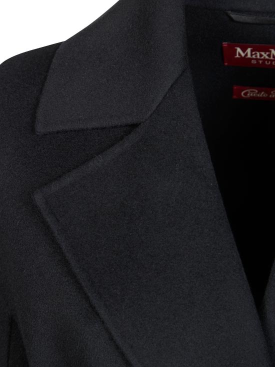 26SS 막스마라 스튜디오 트렌치 코트 2616011011600 007 NERO - MAX MARA STUDIO