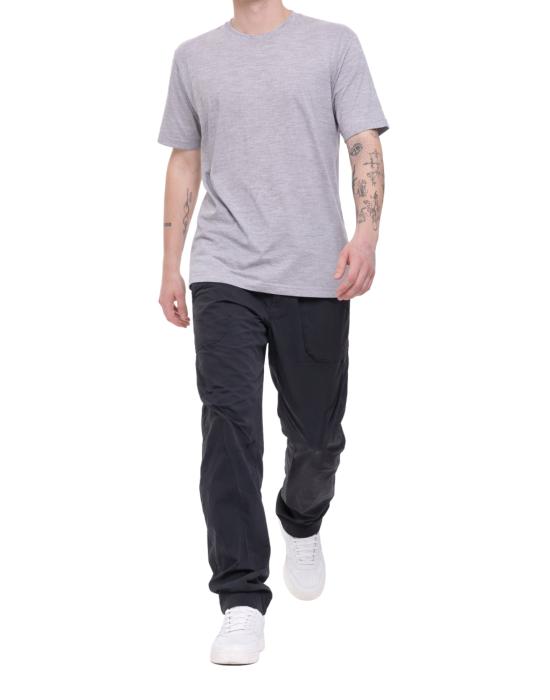 25FW 알베니 1905 긴팔 티셔츠 남성용 버진 울 티셔츠 그레이 멜란지 AUT-25 086 그레이 울 티셔츠 - ALBENI 1905