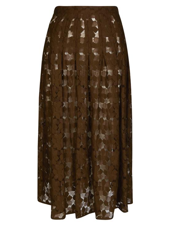 26SS 막스마라 스튜디오 미디 스커트 2616771011600 002 MARRONE