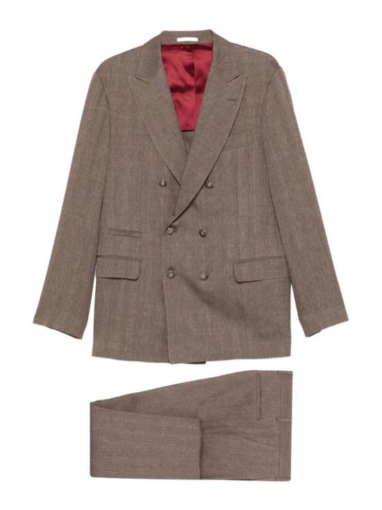 26SS 브루넬로 쿠치넬리 수트 세트 MZ408LDPH2 C009 NOCCIOLA