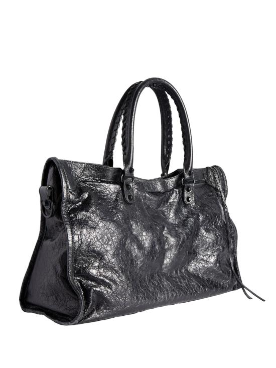 26SS 발렌시아가 르 시티 라지 백 808388 2ABEL 1000 BLACK - BALENCIAGA