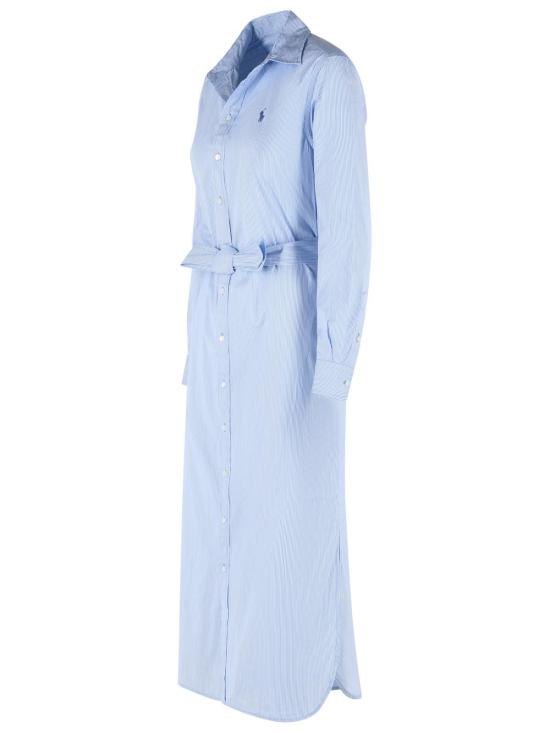 26SS 폴로 랄프로렌 미디 원피스 211A96362001 Light Blue - POLO RALPH LAUREN