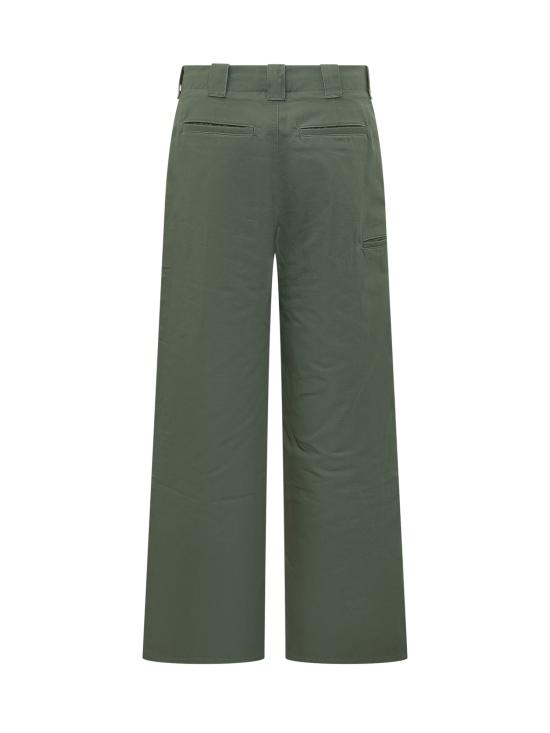 26SS 겐조 스트레이트 팬츠 FG55PA2079OT 51 DARK KHAKI - KENZO