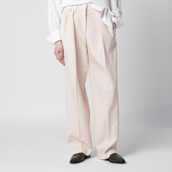 26SS 질샌더 스트레이트 팬츠 J01KA0194J40002 Beige