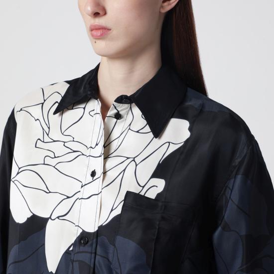 26SS 빅토리아 베컴 셔츠 1224WSH005278RVI Blue - VICTORIA BECKHAM