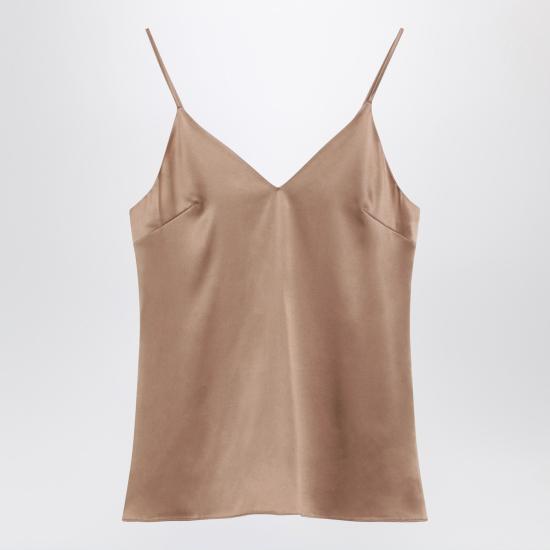 26SS 브루넬로 쿠치넬리 민소매 티셔츠 M0C59BD802SI Beige