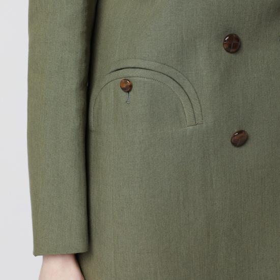 26SS 블레이즈 수트 자켓 BZEBD19BMDY Green - BLAZE